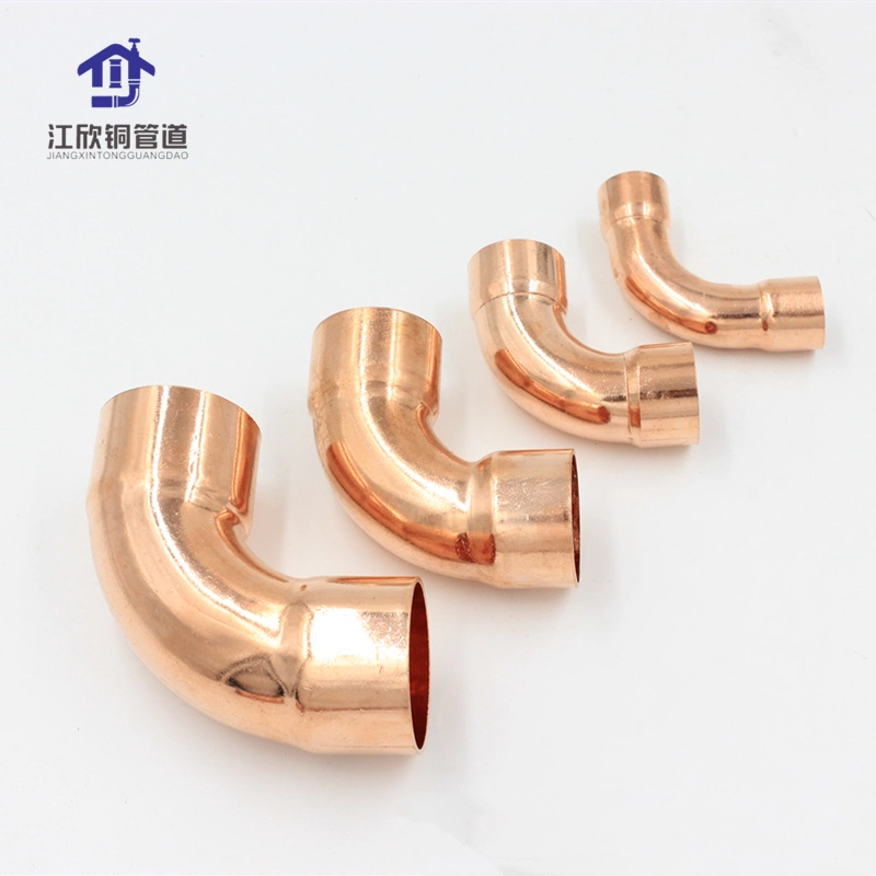 Copper Welding Coupling Tee Elbow U-Bend Refrigeration Pipeline Fitting