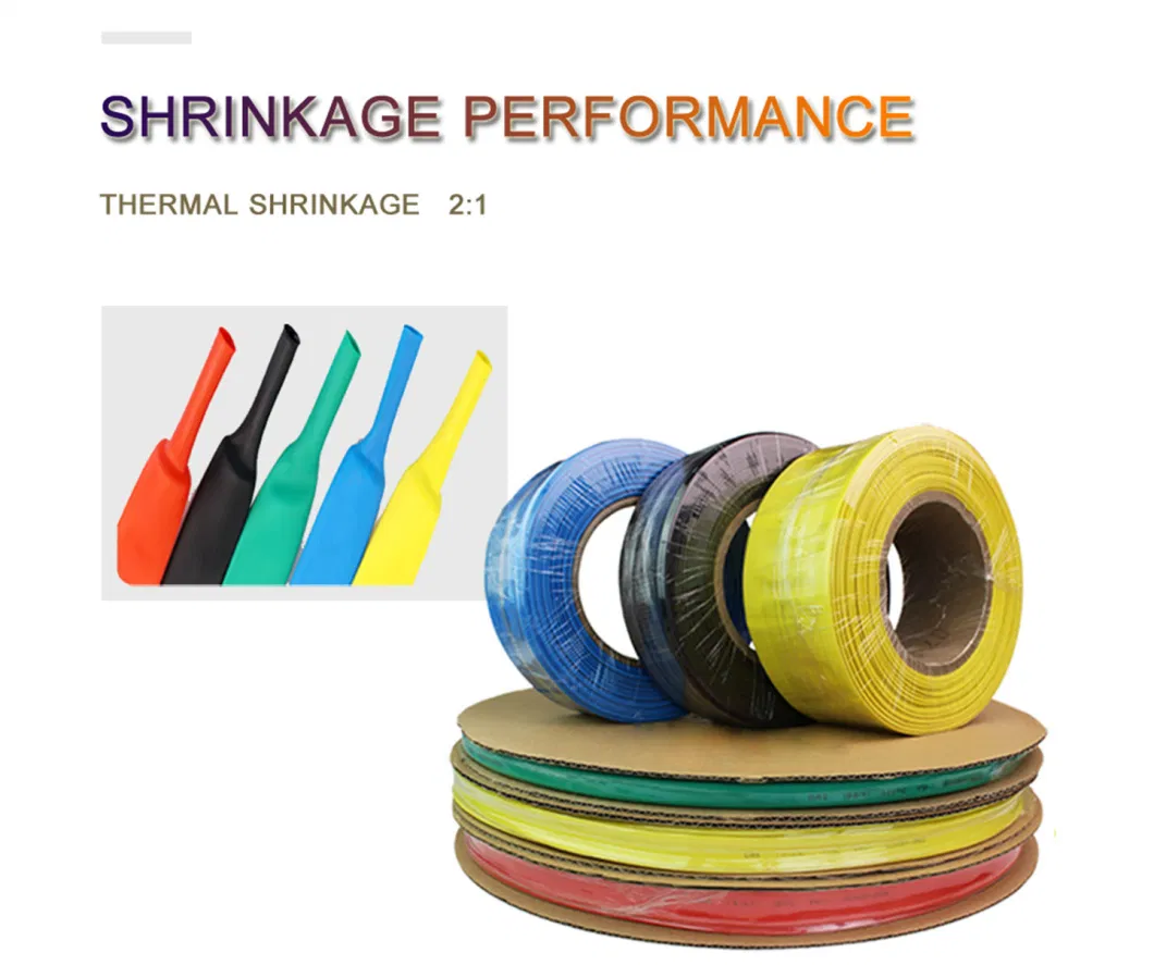 Drs Low Voltage Heat Shrink Sleeve, Heat Shrinkable Tubing, Heat Shrinable Tube, Thin Wall Heat Shrinkable Tubing, Insulation Tube