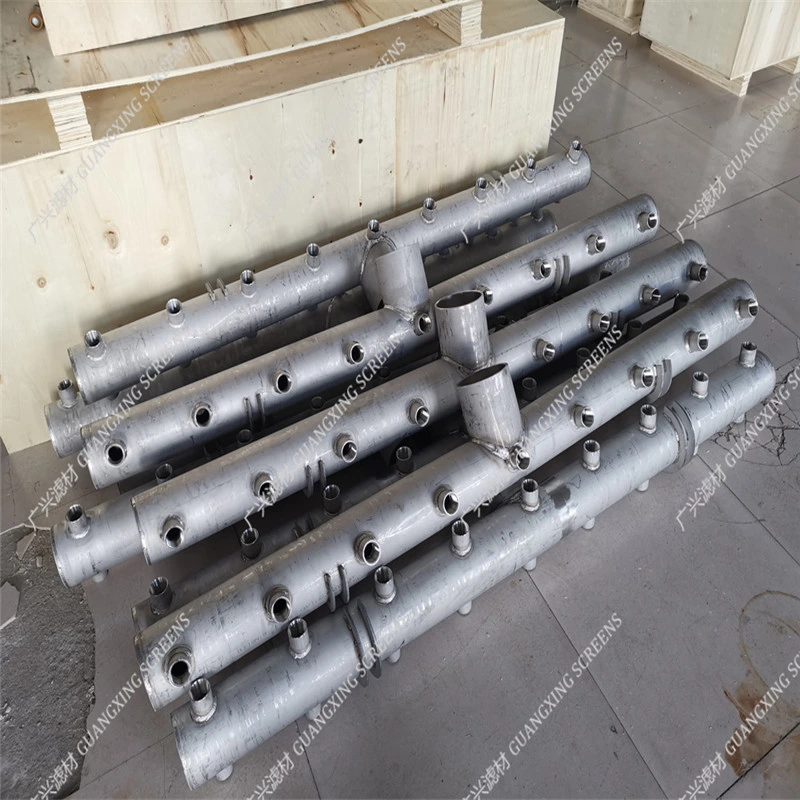 Hub and Lateral Wedge Wire Lateral Distributor Filter Screen Strainer Pipe Resin Trap Johnson Screen Johnson Strainer for Ion Exchange Wedge Wire Screen Filter